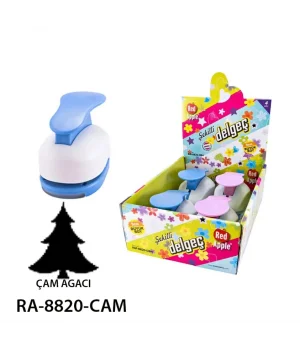 Red Apple Mega Boy Şekilli Delgeç Şekilgeç 2 (5 cm.) ÇAM AĞACI
