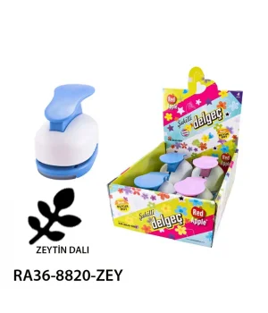 Red Apple Mega Boy Şekilli Delgeç Şekilgeç 2 (5 cm.) ZEYTİN DALI