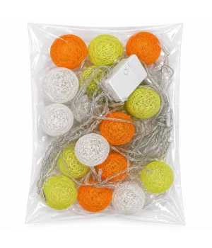 Renkli Toplar Led Perde