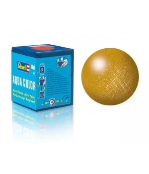 Revell 92 - Aqua Color Brass - Metallic Boya - 18 ml