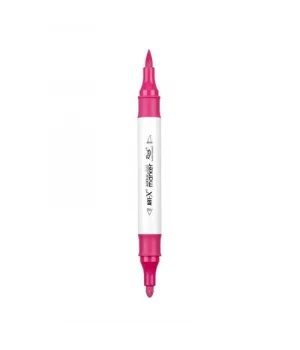 Rich Art-X Acrylic Duo Marker Çift Uçlu Su Bazlı Boyama Markörü No:151 Pembe