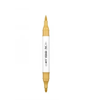 Rich Art-X Acrylic Duo Marker Çift Uçlu Su Bazlı Boyama Markörü No:210 Krem