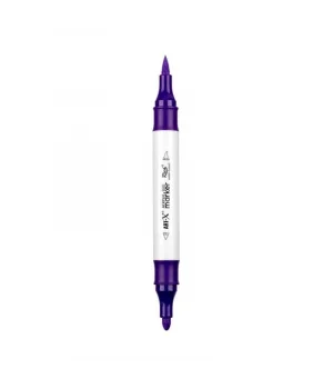 Rich Art-X Acrylic Duo Marker Çift Uçlu Su Bazlı Boyama Markörü No:51 Mor