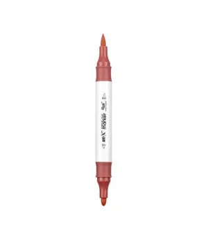 Rich Art-X Acrylic Duo Marker Çift Uçlu Su Bazlı Boyama Markörü No:57 Erguvan