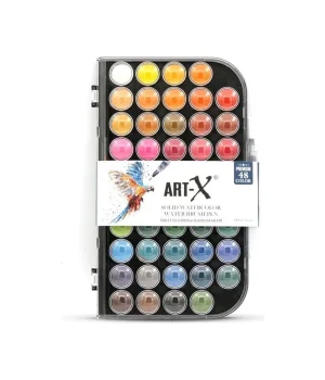 Rich Art-X Premium Tablet Sulu Boya Seti 48 Renk
