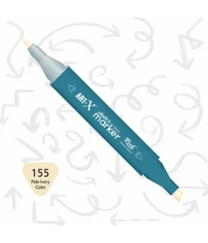 Rich Art-X Sketch Marker Duo Çift Uçlu Marker Kalem 155 Pale Ivory
