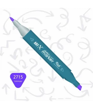 Rich Art-X Sketch Marker Duo Çift Uçlu Marker Kalem 2715 Hydrangea