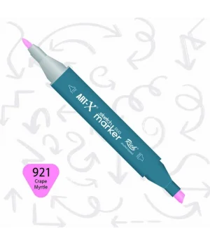 Rich Art-X Sketch Marker Duo Çift Uçlu Marker Kalem 921 Crape Mrytle