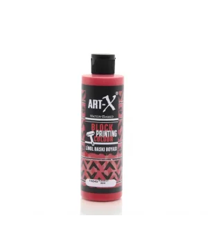 Rich Art-X Su Bazlı Linol Baskı Boyası 240 cc. KIRMIZI