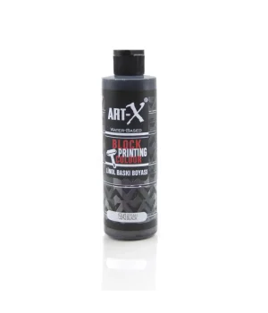 Rich Art-X Su Bazlı Linol Baskı Boyası 240 cc. SİYAH