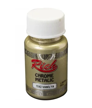 Rich Chrome Metalik Boya 50 cc. 1542 Vanilya