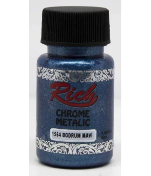 Rich Chrome Metalik Boya 50 cc. 1564 Bodrum Mavi