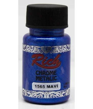 Rich Chrome Metalik Boya 50 cc. 1565 Mavi