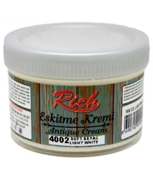 Rich Eskitme Kremi 150 cc. 4002 SOFT BEYAZ