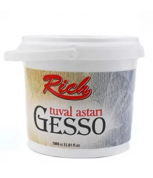 Rich Gesso Tuval Astarı Beyaz 1000 cc.