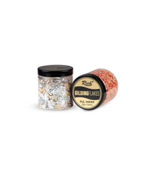 Rich Gilding Flakes Pul Varak 250 cc. MIX