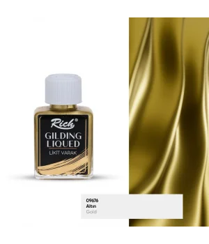 Rich Gilding Liqued Likit Sıvı Varak 75 cc. ALTIN