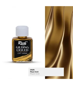 Rich Gilding Liqued Likit Sıvı Varak 75 cc. MAYA GOLD