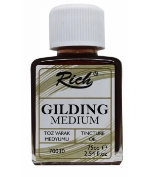 Rich Gilding Medium Toz Varak Medyumu 75 cc.