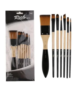 Rich Karma Fırça Seti 7li (Zemin Fırçalı Set-1)