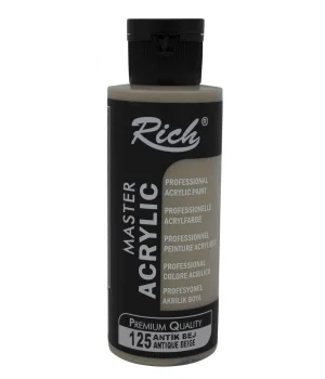 Rich Master Akrilik Boya 120 cc. 125 Antik Bej