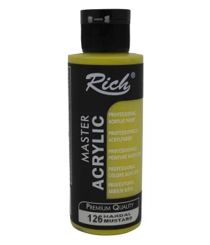 Rich Master Akrilik Boya 120 cc. 126 Hardal