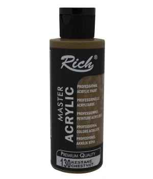 Rich Master Akrilik Boya 120 cc. 130 Kestane