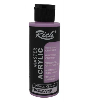 Rich Master Akrilik Boya 120 cc. 136 Hayal Pembe