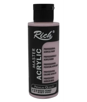 Rich Master Akrilik Boya 120 cc. 137 Bebek Pembe