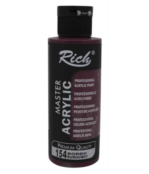 Rich Master Akrilik Boya 120 cc. 154 Bordo