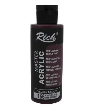 Rich Master Akrilik Boya 120 cc. 156 Koyu Bordo