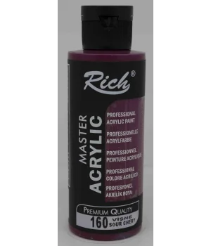 Rich Master Akrilik Boya 120 cc. 160 Vişne
