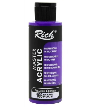 Rich Master Akrilik Boya 120 cc. 166 Mor