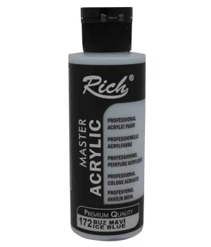 Rich Master Akrilik Boya 120 cc. 172 Buz Mavisi