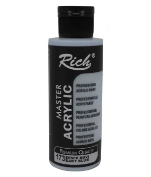Rich Master Akrilik Boya 120 cc. 173 Bebek Mavi