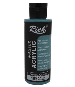 Rich Master Akrilik Boya 120 cc. 189 Aqua