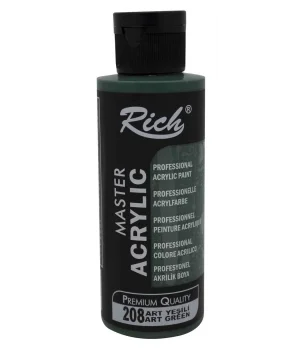 Rich Master Akrilik Boya 120 cc. 208 Art Yeşili
