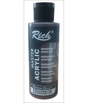 Rich Master Akrilik Boya 120 cc. 225 Asphalthum