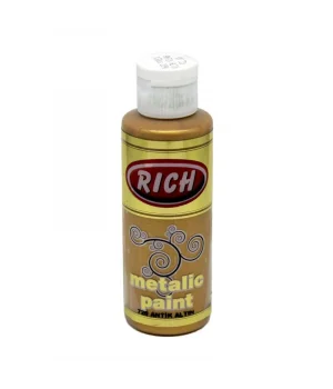 Rich Metalik Akrilik Boya 120 cc. 726 ANTİK ALTIN