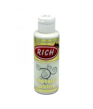 Rich Metalik Akrilik Boya 120 cc. 731 BEYAZ