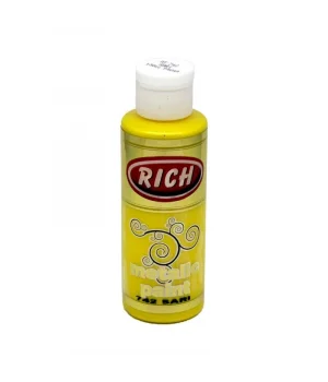 Rich Metalik Akrilik Boya 120 cc. 742 SARI