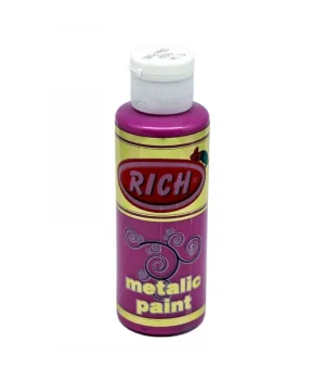 Rich Metalik Akrilik Boya 120 cc. 744 FUŞYA