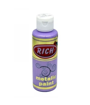 Rich Metalik Akrilik Boya 120 cc. 748 LİLA