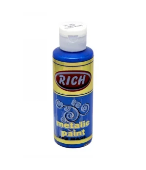 Rich Metalik Akrilik Boya 120 cc. 752 MAVİ