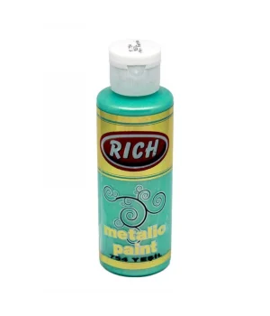 Rich Metalik Akrilik Boya 120 cc. 754 YEŞİL