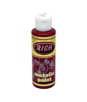 Rich Metalik Akrilik Boya 120 cc. 762 BORDO