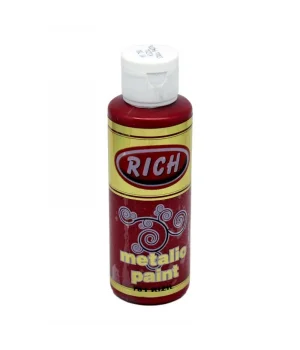 Rich Metalik Akrilik Boya 120 cc. 781 KIZIL