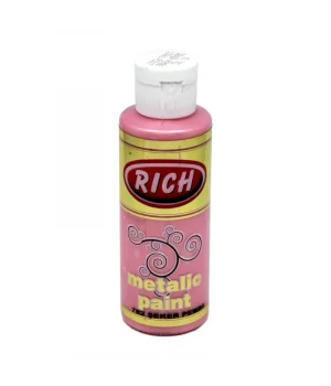 Rich Metalik Akrilik Boya 120 cc. 782 ŞEKER PEMBE