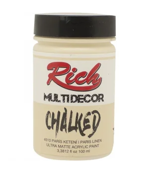 Rich Multi Decor Chalked Akrilik Boya 100 cc. 4510 PARİS KETENİ