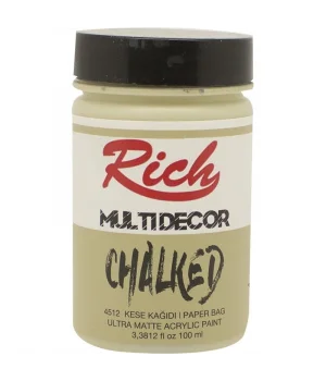 Rich Multi Decor Chalked Akrilik Boya 100 cc. 4512 KESEKAĞIDI